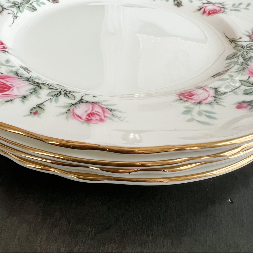 Vintage Majestic Choice Fine Bone China Plates 4